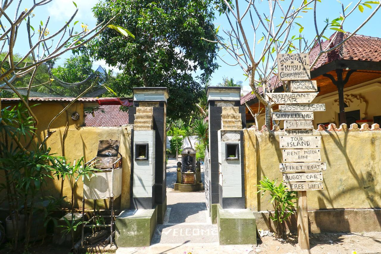 Sunjaya Kubu Guesthouse Lembongan Exterior foto